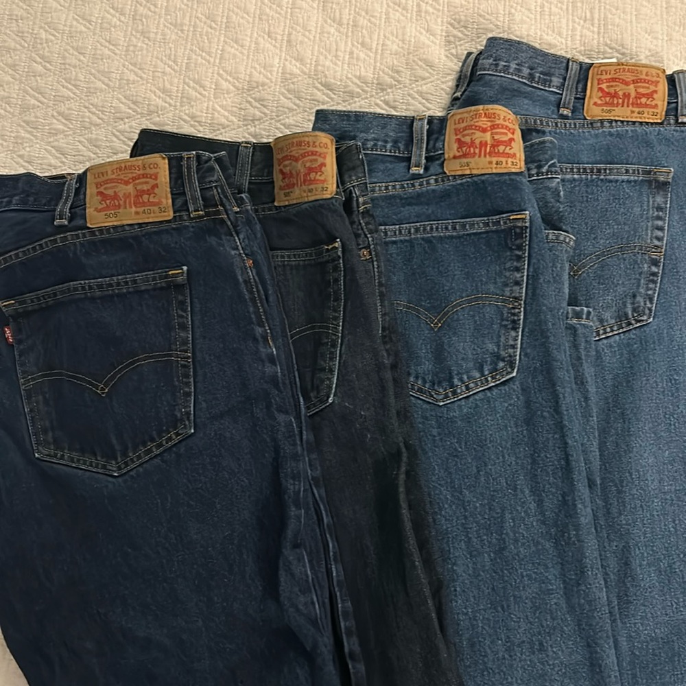 Levi’s 505 40x32 lot of 4